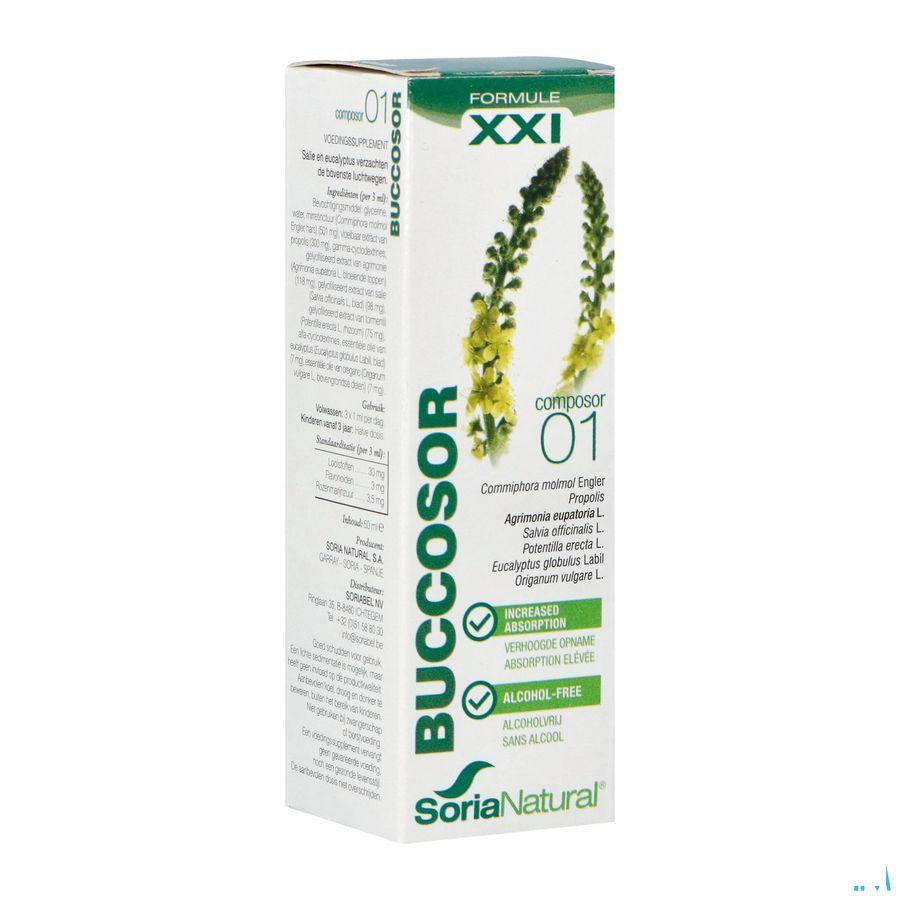 Soria Composor 1 Buccosor Xxi Gutt 50  ml Nf  -  Soria Bel