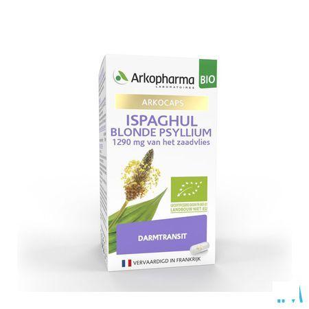 Arkogelules Ispaghul Psyllium Blond Bio Caps 45