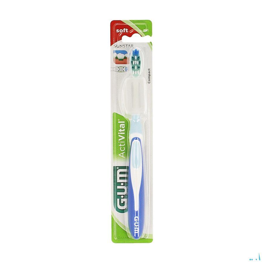 Gum Activital Comprimes Brosse Dents Soft 581