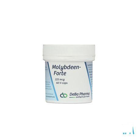 Molybdene Forte V-Capsule 60x225mcg  -  Deba Pharma