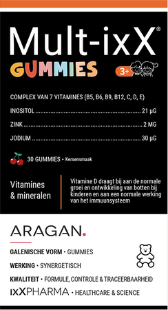 Multi ixx Gummies 30