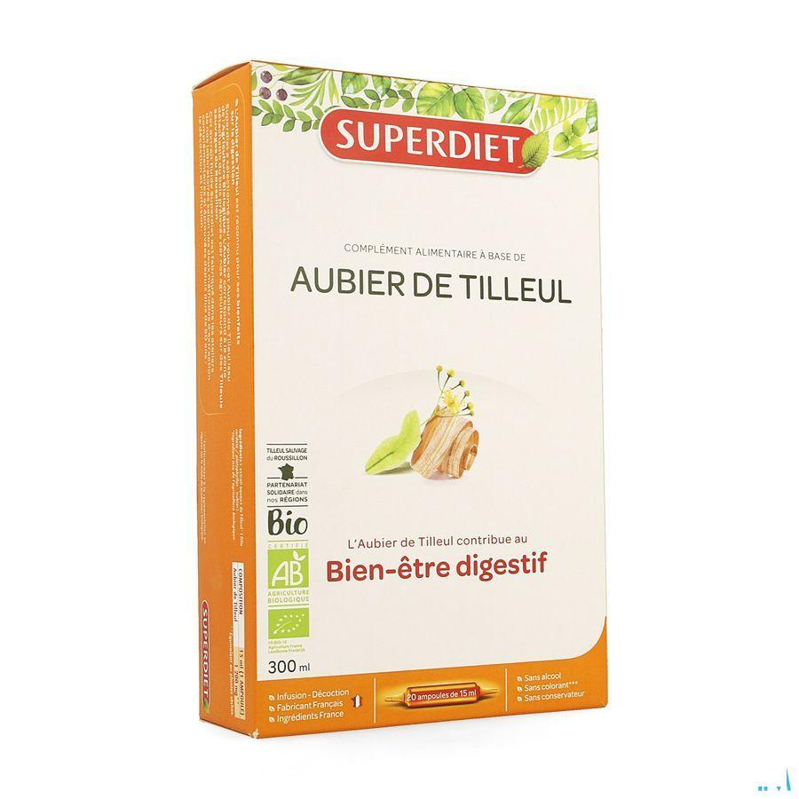 Super Diet Aubier De Tilleul Ampoule 20  -  Superdiet Laboratoires