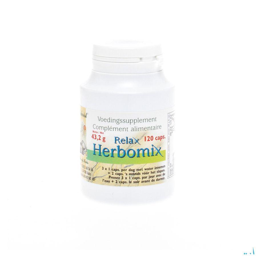 Herborist Relax Herbomix Capsule 120 0745a