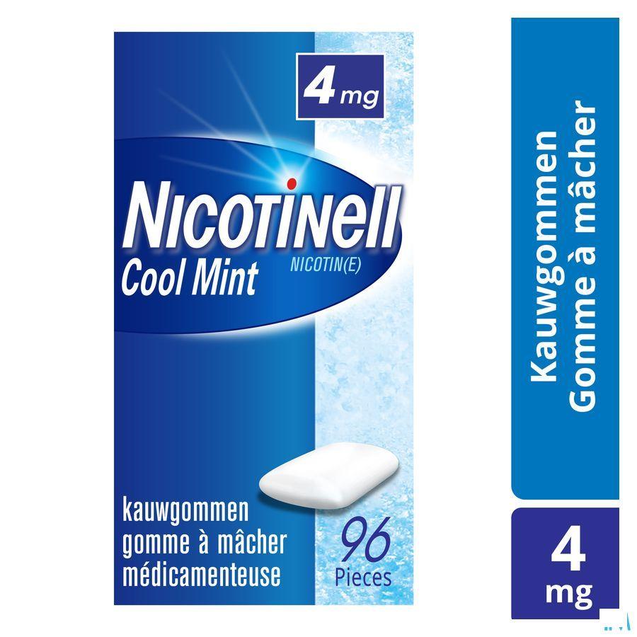 Nicotinell Cool Mint 4 mg Kauwgom 96