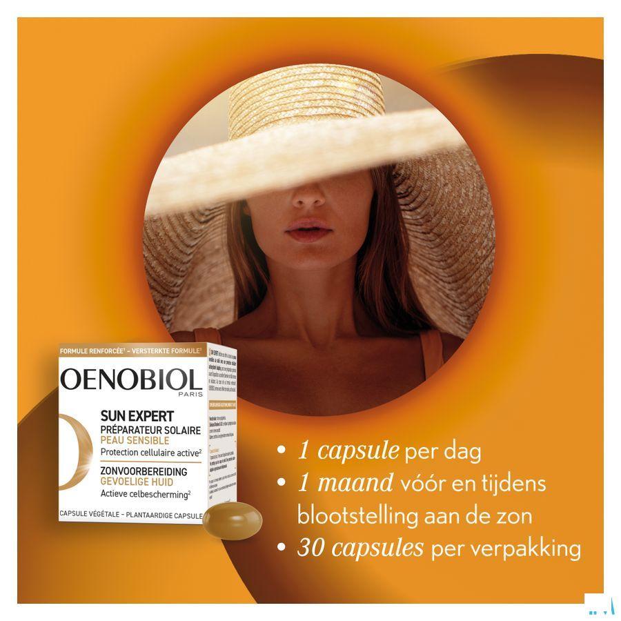 Oenobiol Sun Expert gev. Huid Caps 2X30