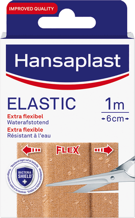 Hansaplast Elastic 1mx6cm 2607  -  Beiersdorf