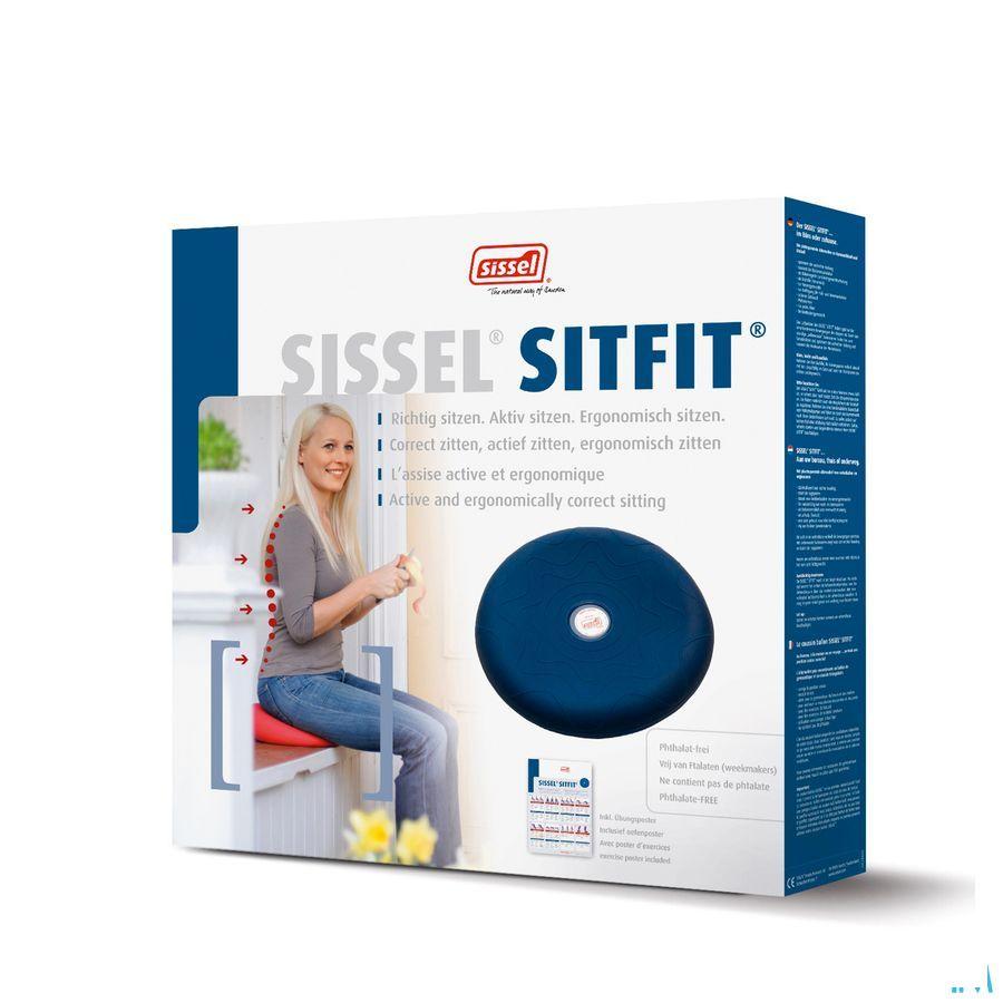 Sissel Sitfit Balanskussen Diam.36cm Blauw  -  Sissel