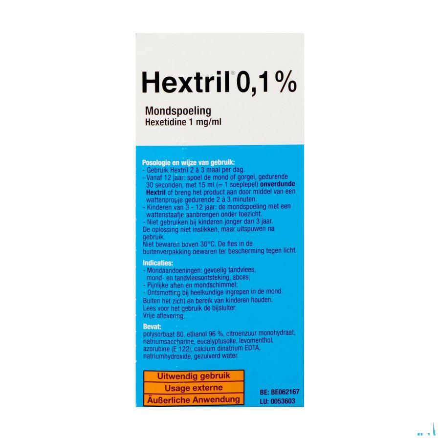 Hextril 0,1% Mondspoeling 200 ml