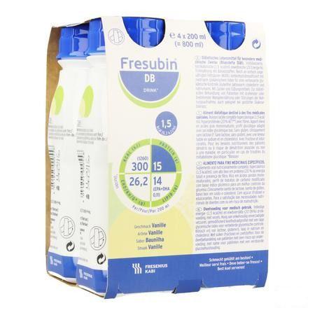 Fresubin Db Drink 200 ml Vanille  -  Fresenius