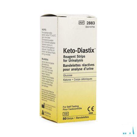 Keto-diastix Strips 50 A 2883 B 51