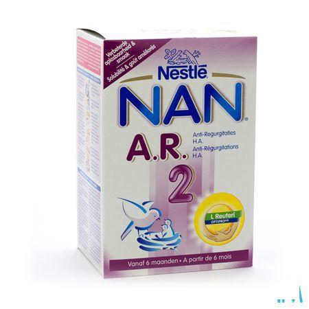 Nan Ar2 Pro Lait De Suite 2age Poudre 750 gr  -  Nestle