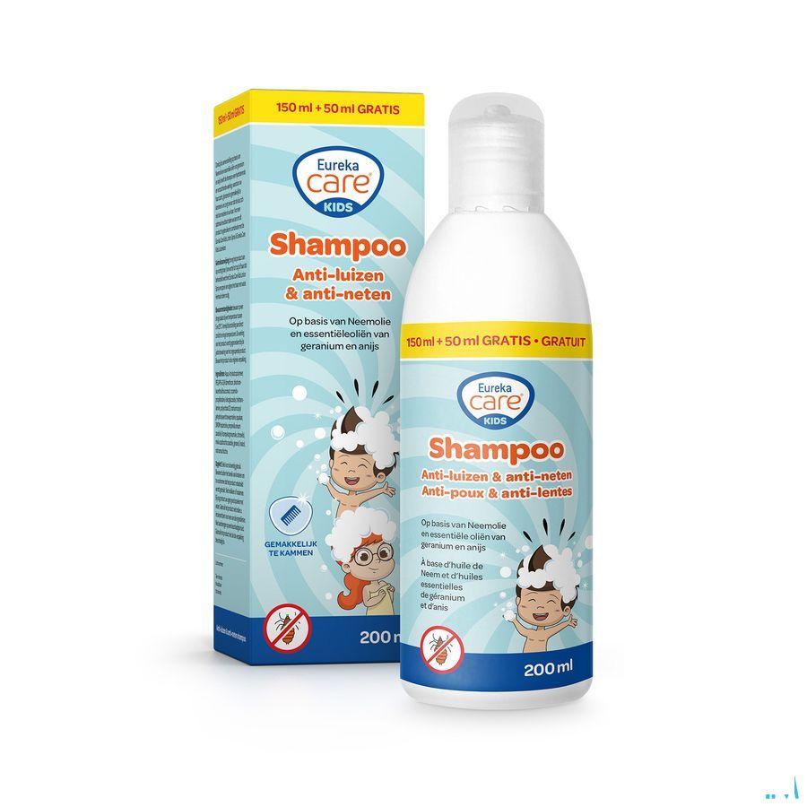 Eureka Care A/Poux A/Lentes Shampooing  150  ml + 50 ml  -  Eureka Pharma