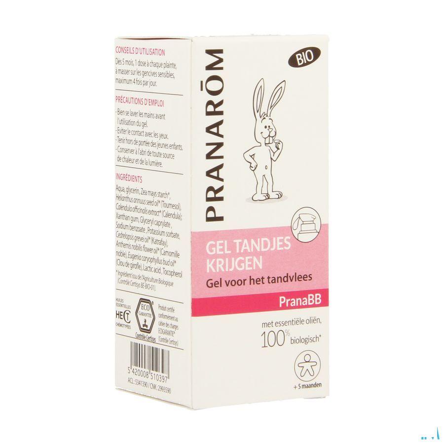 Pranabb Bio Gel Tandgroei Pompflacon 15 ml  -  Pranarom