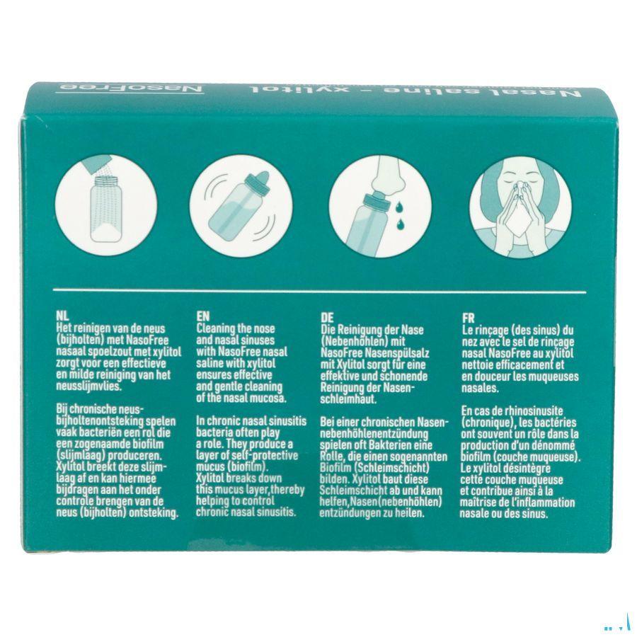 Dos Medical Nasaal Spoelzout+Xylitol Zakje 30X6,5G
