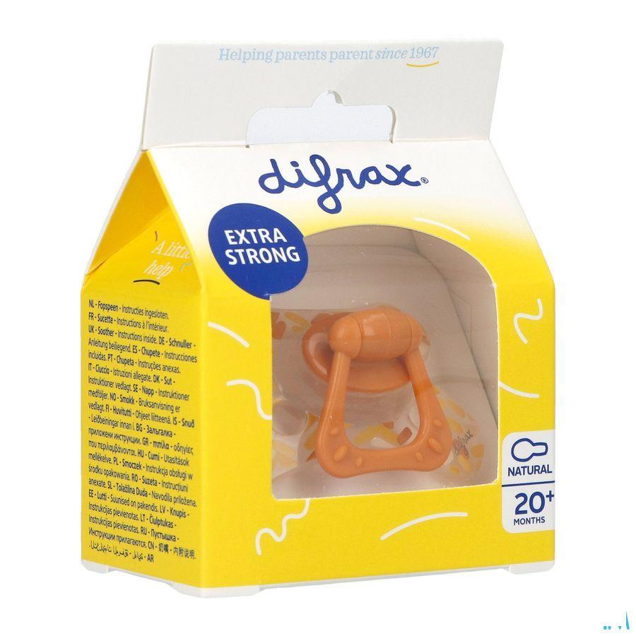 Difrax Fopspeen Natural 20+ M Assorti