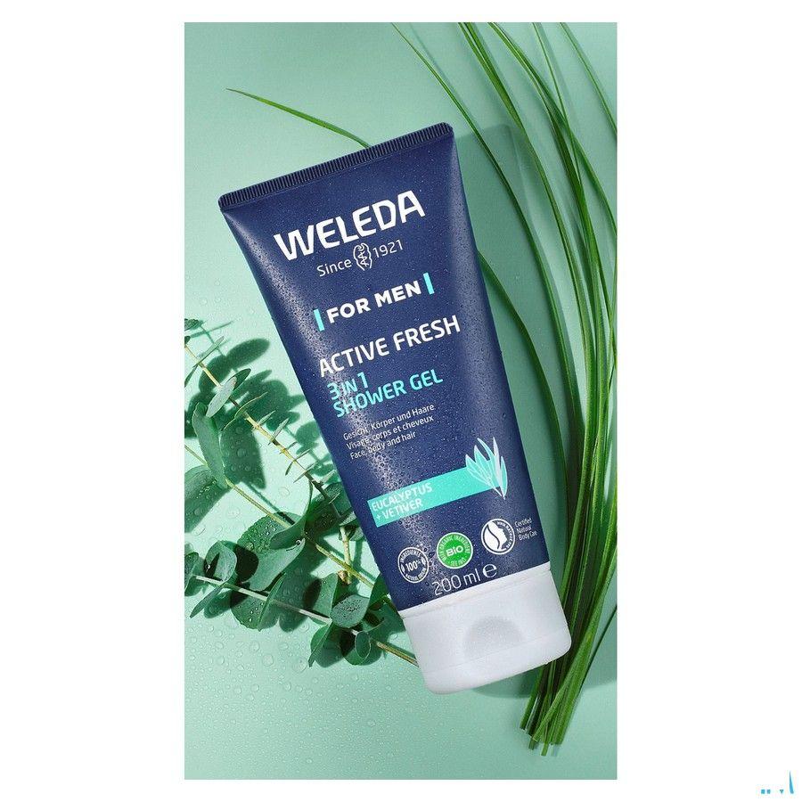 Weleda Gel Douche Energisant Homme Tube 200 ml  -  Weleda