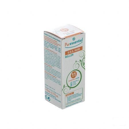 Puressentiel Roller Sos Peau 11 Huile Essentielle 5 ml  -  Puressentiel