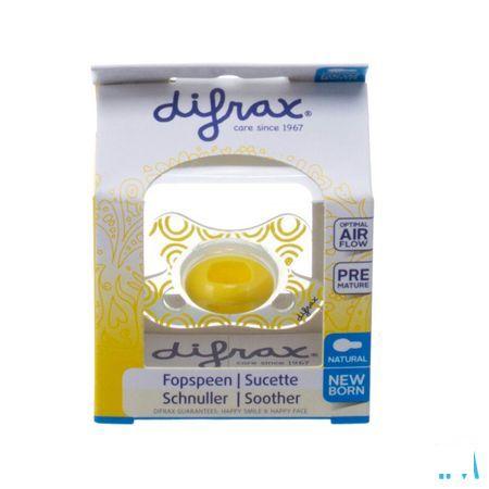 Difrax Fopspeen Natural Newborn  -  Difrax