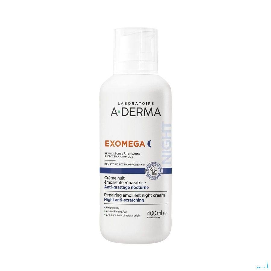 Aderma Exomega Control Cr Nuit Emol. Reparat 400 ml