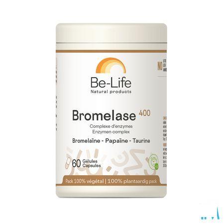 Bromelase 400 Enzymes Be Life Pot Gel 60  -  Bio Life