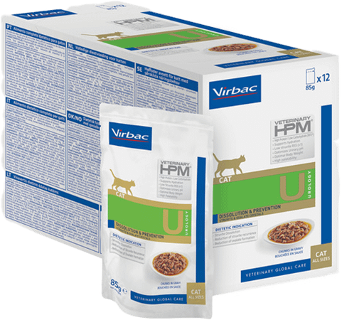 Virbac Hpm Urology Cat Humide Sach 12X85G