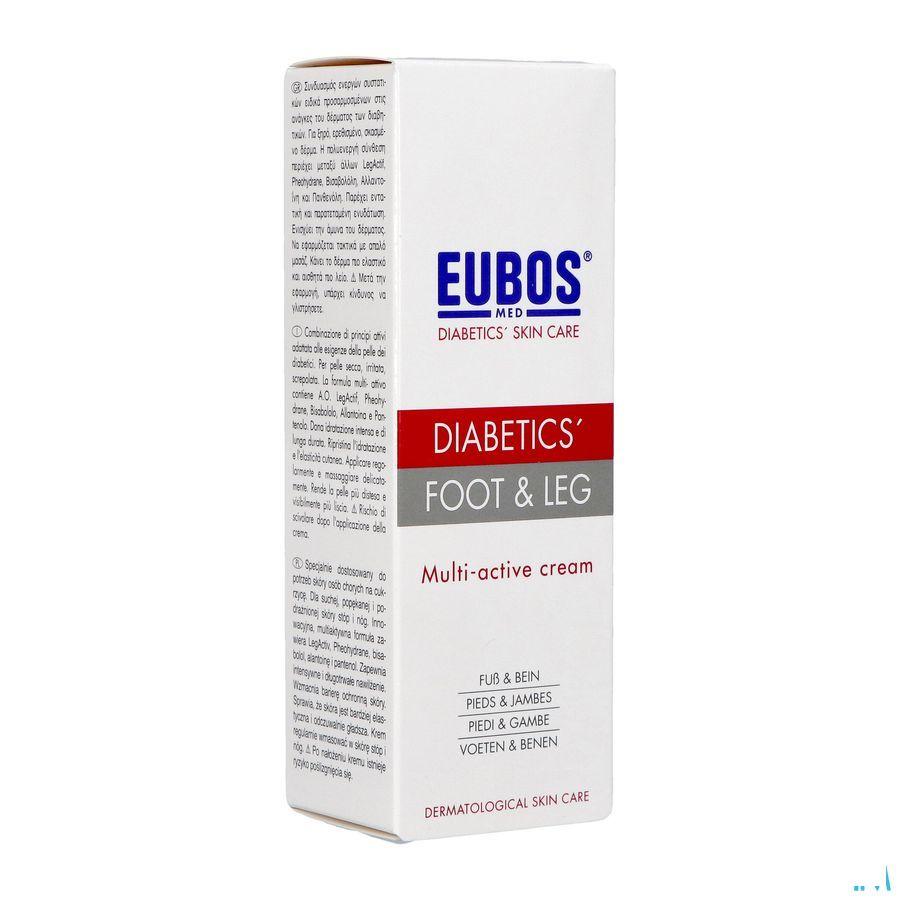 Eubos Diabetics Skin Care Voeten & benen Creme 100 ml  -  I.D. Phar