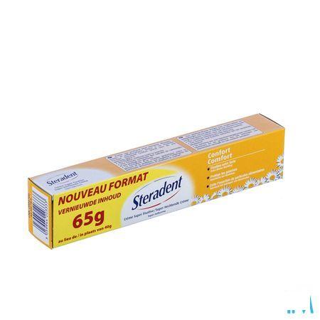 Steradent Fixatiecreme Comfort Kamille 65 gr