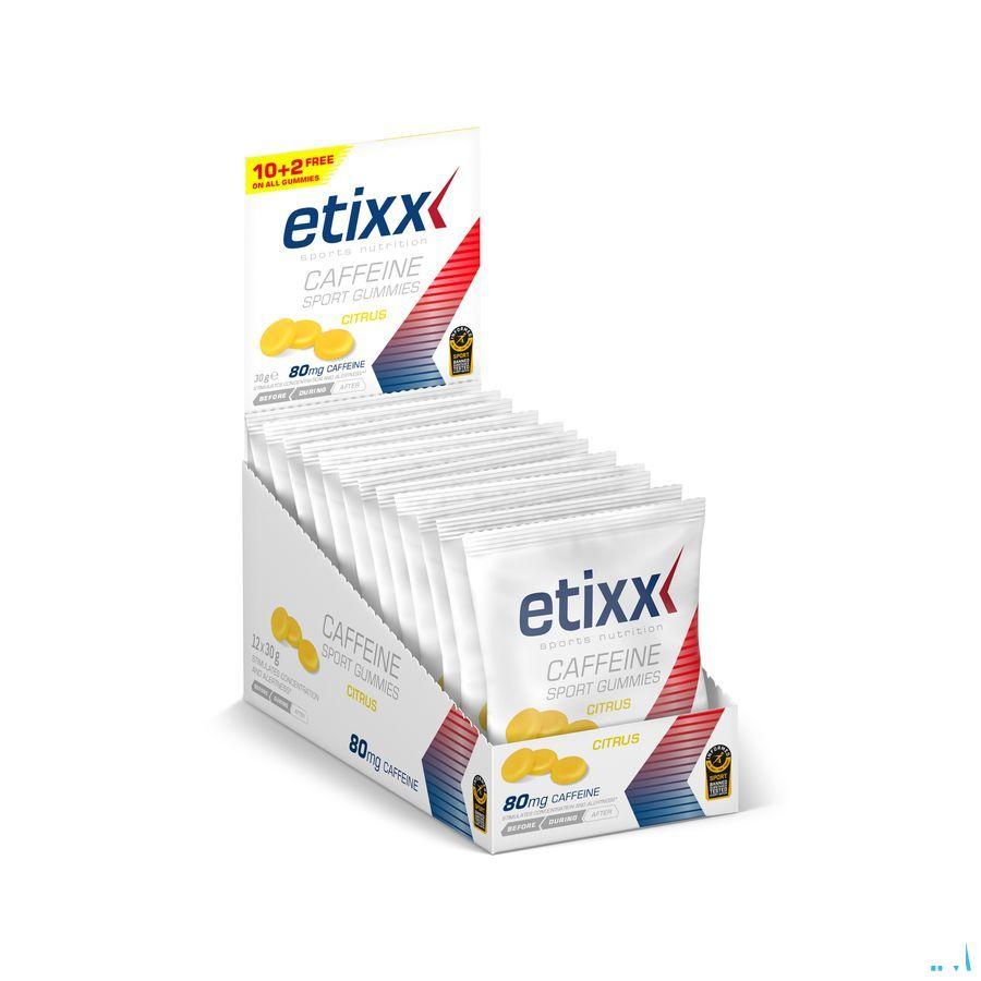 Etixx Caffeine Sport Gummies 12x30 gr 