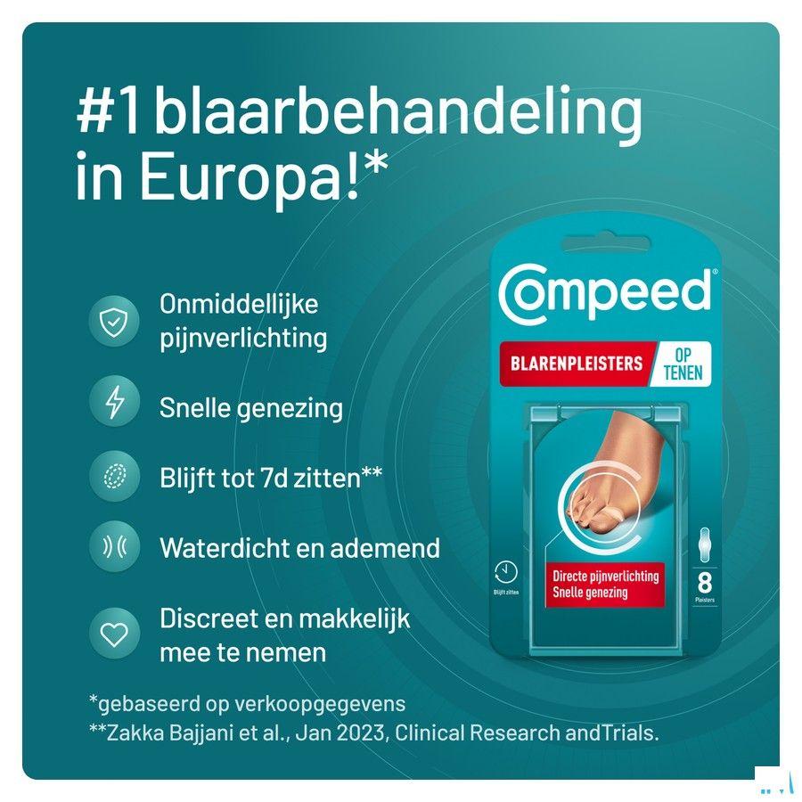 Compeed Blaren Op Tenen Verband Extra Klein 8