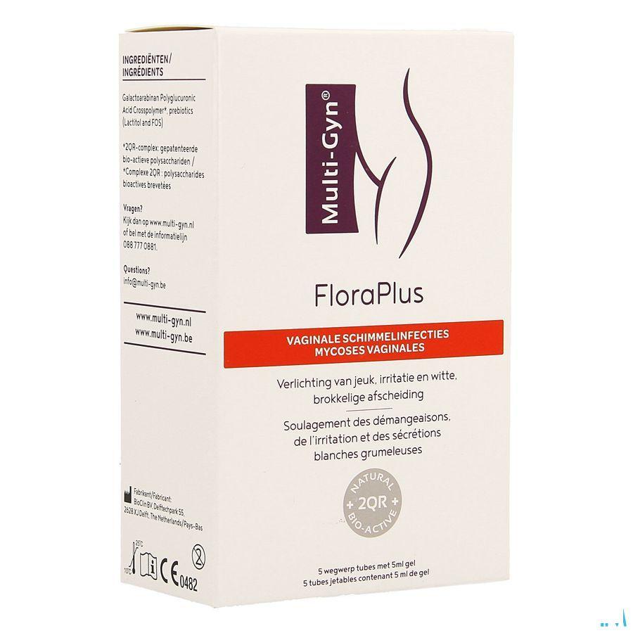 Multi-gyn Flora Plus Gel 5 X 5 ml