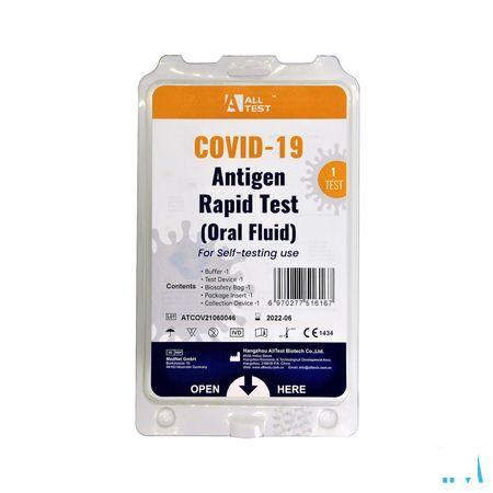 Alltest Covid-19 A/Gen Test Rap.Oral Fl. 1 O'Life