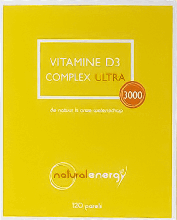 Vit D3 Compl. Ultra 3000Ui Vip 90 + 30 Natural Energy