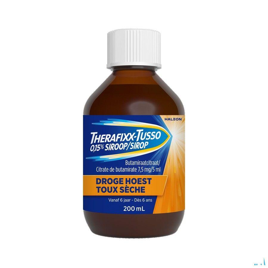 Therafixx-Tusso 0,15% Sirop 200 ml