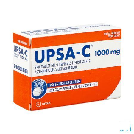 Upsa-c Bruis 1 gr Tabletten 20