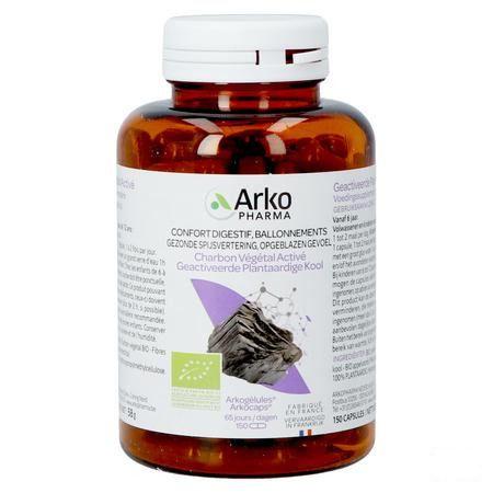 Arkocaps Plantaardig Kool Capsule 150  -  Arkopharma
