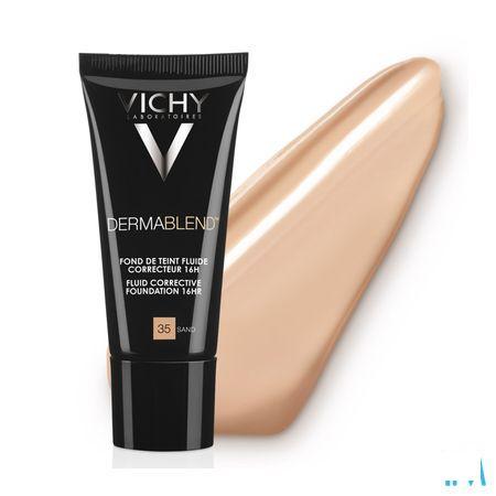 Vichy Fdt Dermablend Fluide 35 Sand 30 ml  -  Vichy