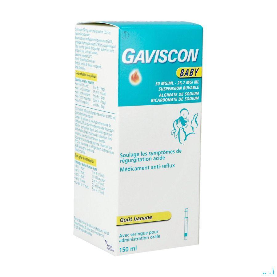 Gaviscon Baby Suspensie Voor Oraal Gebruik 150 ml
