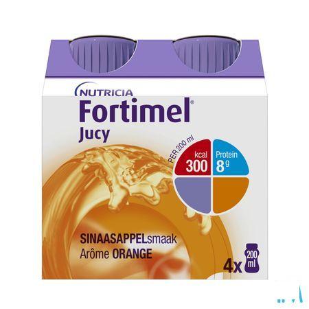 Fortimel Jucy Arome Orange 4X200ml 155764