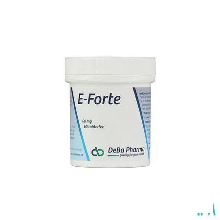 E-forte Comprimes 60x60 mg  -  Deba Pharma