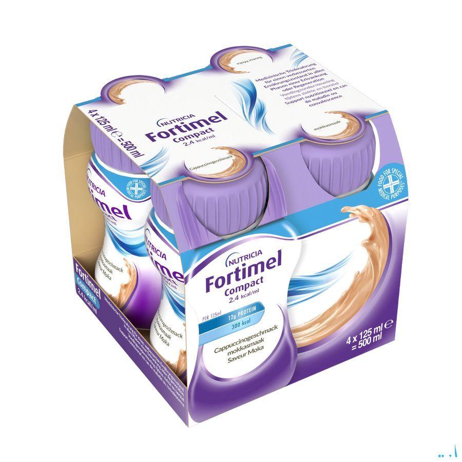 Fortimel Compact 2.4Kcal Moccha 4 x 125 ml