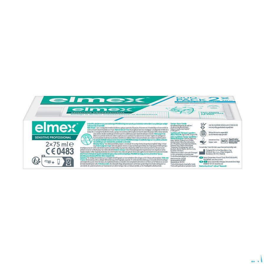 Elmex Sensitive Professional Dentifrice Tube2X75 ml