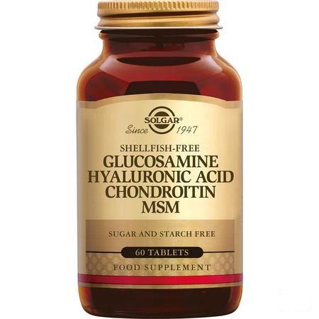 Glucosamine Hyaluronic Ac. Chondroitin Msm Comprimes 60  -  Solgar Vitamins