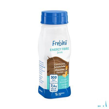 Fresubin Energy Fibre Drink 200 ml Chocolat/chocolade  -  Fresenius