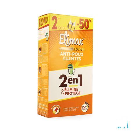 Elimax Lotion Tegen Luizen 2x100 ml