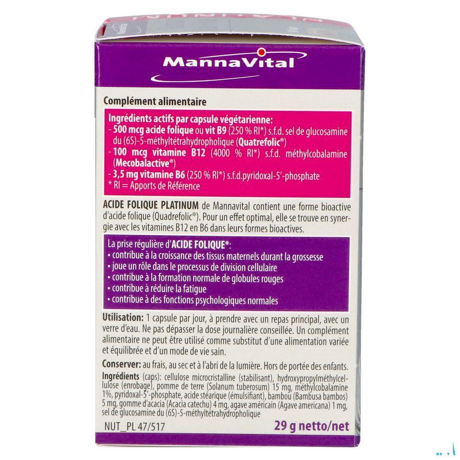 Mannavital Foliumzuur Platinum