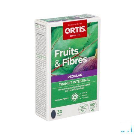 Ortis Fruits & Fibres Regular Comprimes 30  -  Ortis