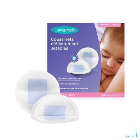Lansinoh Wegwerpb.Borstkompressen Blue Lock Core24  -  Lansinoh Laboratories