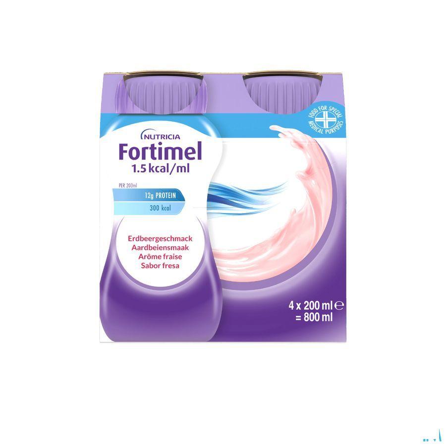Fortimel 1.5Kcal Fraise 4 x 200 ml