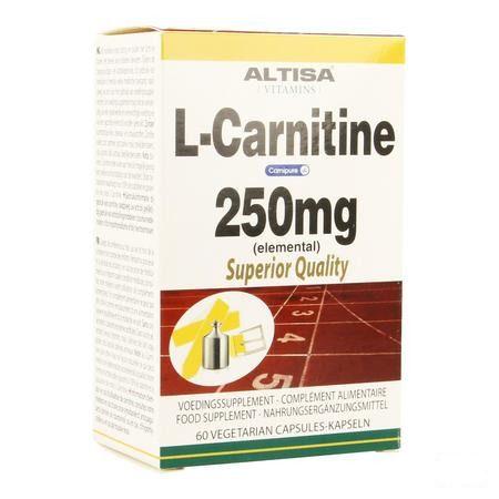 Altisa L-carnitine 250 mg (carnipure) Comprimes 60  -  Dieximport