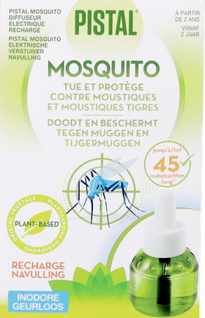 Pistal Mosquito Diffuseur Electrique Recharge
